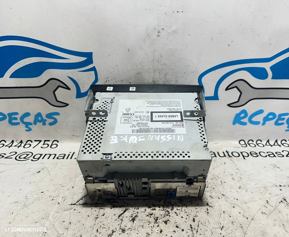 .Display Ecrã Comando Radio Original Bosch Nissan Juke F15 25915bx80b 2010 a 2014 - 7