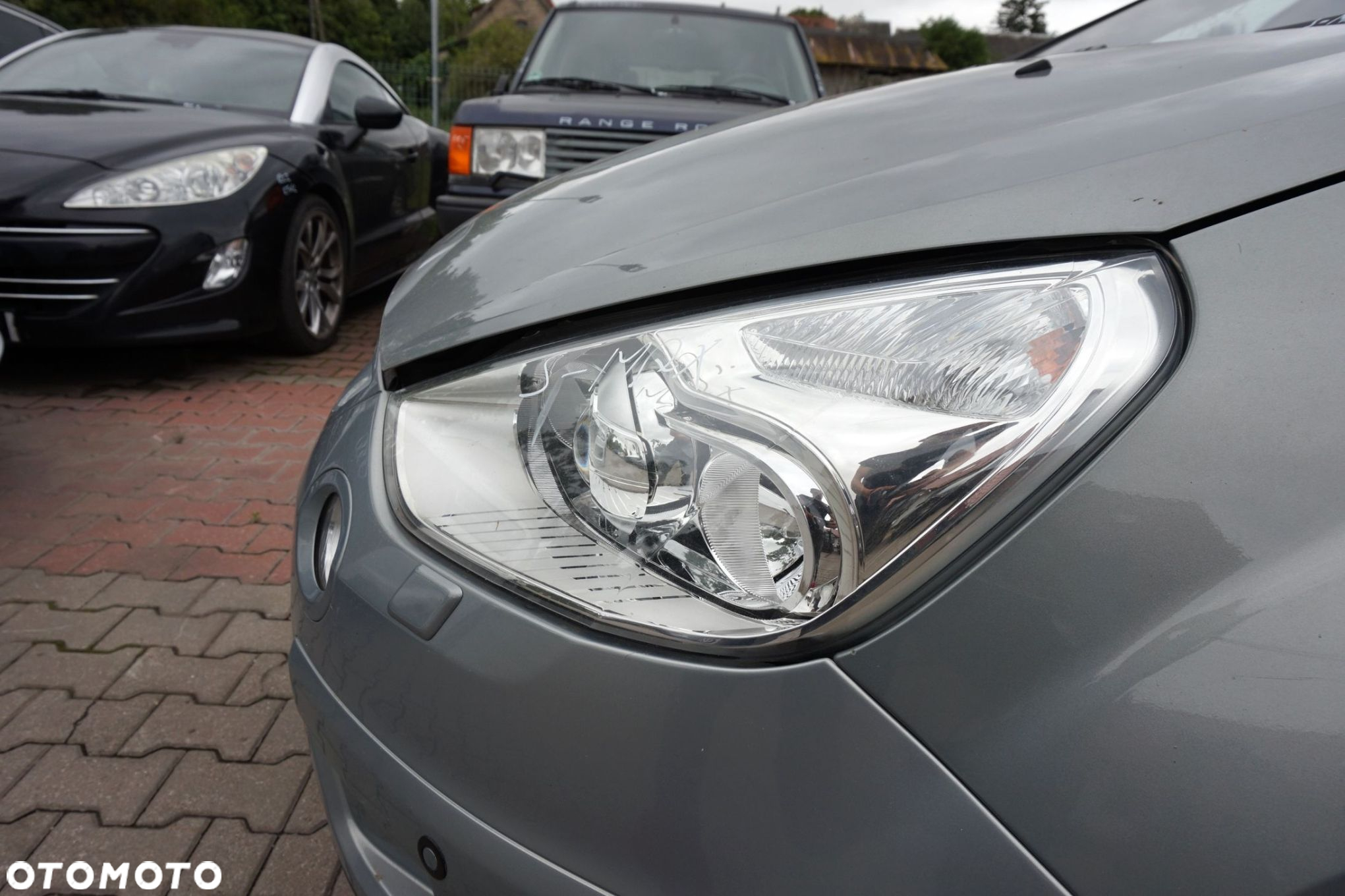 MASKA ZDERZAK BŁOTNIKI LAMPY S-MAX I MK1 T7 XENON EU FORD 2006-2010 SZARY THUNDER PRZÓD KOMPLETNY - 27
