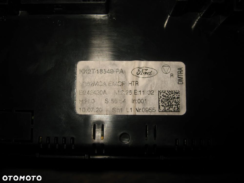 Panel sterowania nawiewu Ford Transit MK8 , Custom.  KK2T-18549-PA - 2