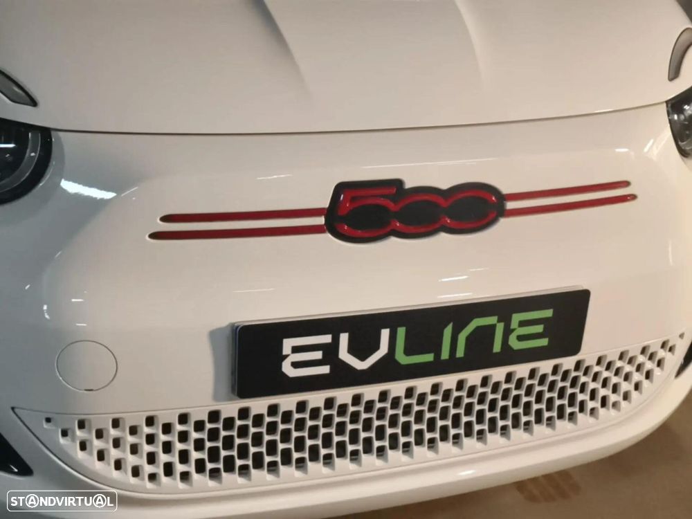 Fiat 500e 23,8kWh Red - 21