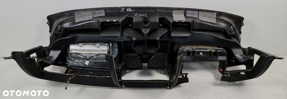 DESKA ROZDZIELCZA KONSOLA AIRBAG PASY BMW 7 E65 EU - 12