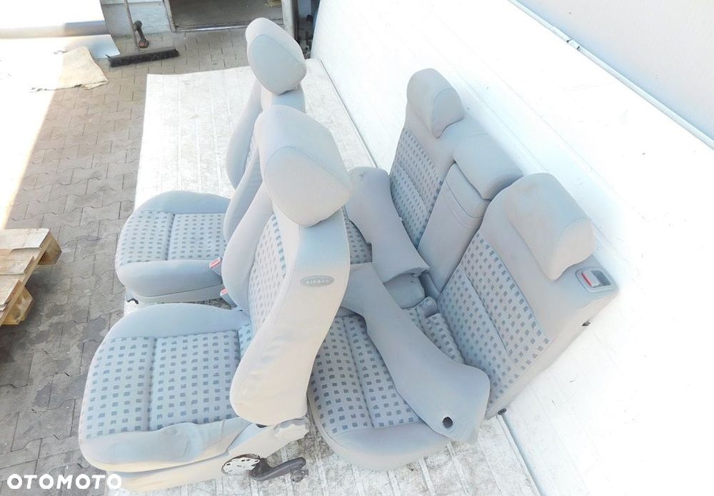 VW PASSAT B5 1.9TDI 00r FOTELE SIEDZENIA WNĘTRZE ŚRODEK KOMPLET JASNE KOMBI - 5