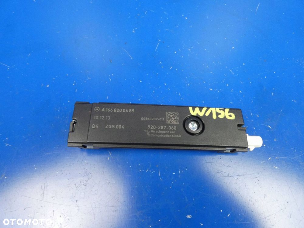 Wzmacniacz antenowy Mercedes-Benz GLA W156 X156 A1668200689 - 1