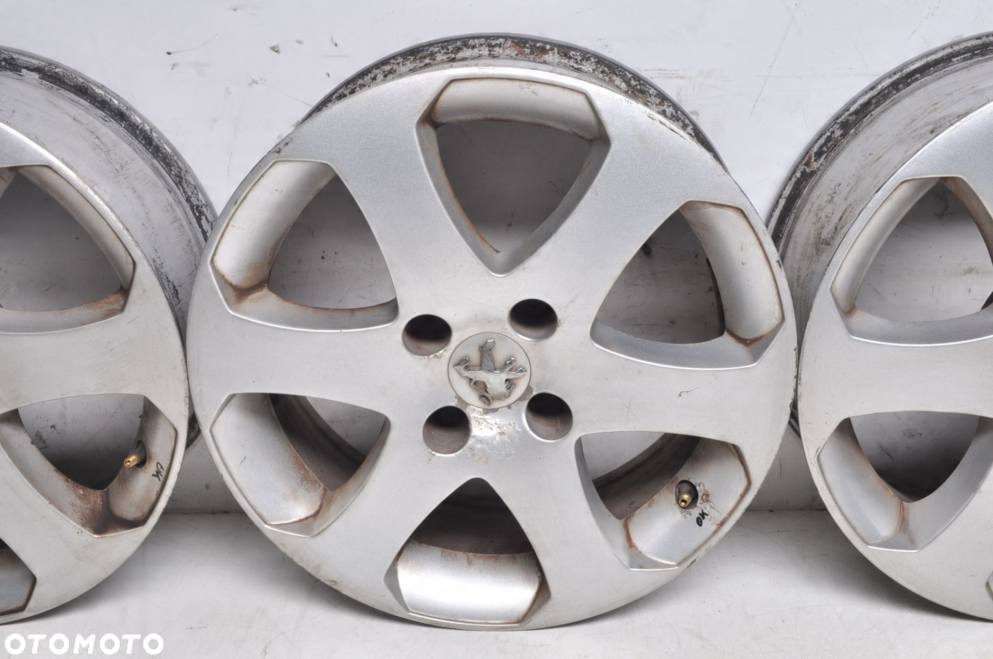 PEUGEOT 207 307 308  FELGI ALUMINIOWE R16" 6.5J 4X108 ET24 9680523580 - 3