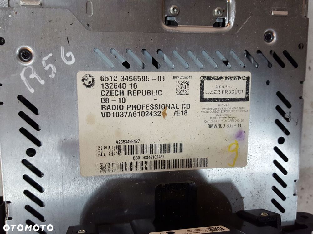 MINI COOPER R56 R55 LIFT RADIO CD RADIOODTWARZACZ - 2