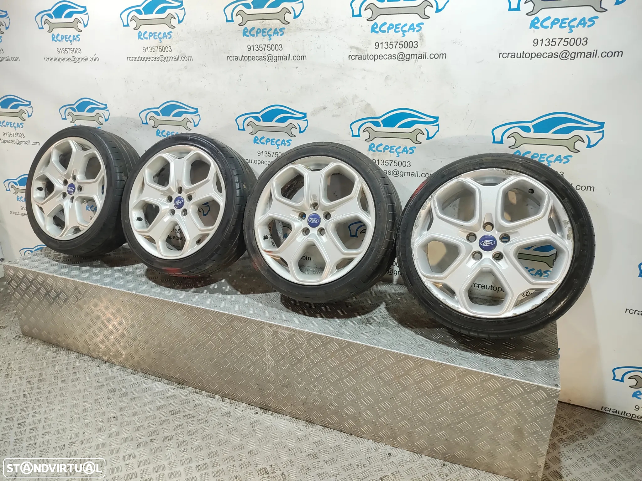 Conjunto Jantes 18 Originais Ford Focus 2 Mk2 7,5J ET52,5 5x108 - 2