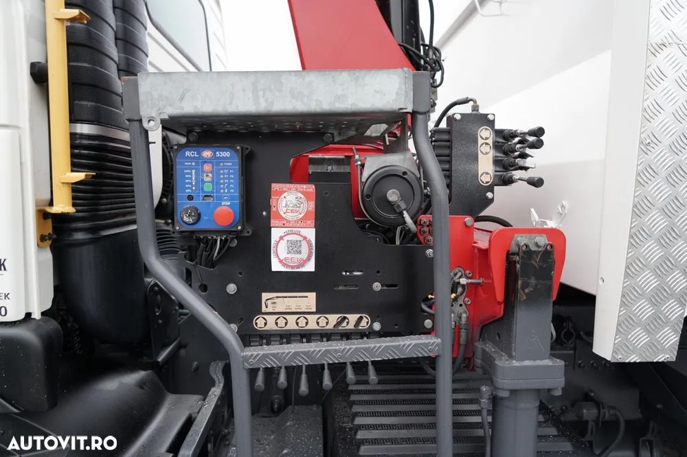 Volvo FMX 380 / 6x4 / BASCULATOR + HDS HMF 1820 K2 / HYDRODOLTA / RADIOCOMANDĂ / GRAPPA / ROTATOR / - 21