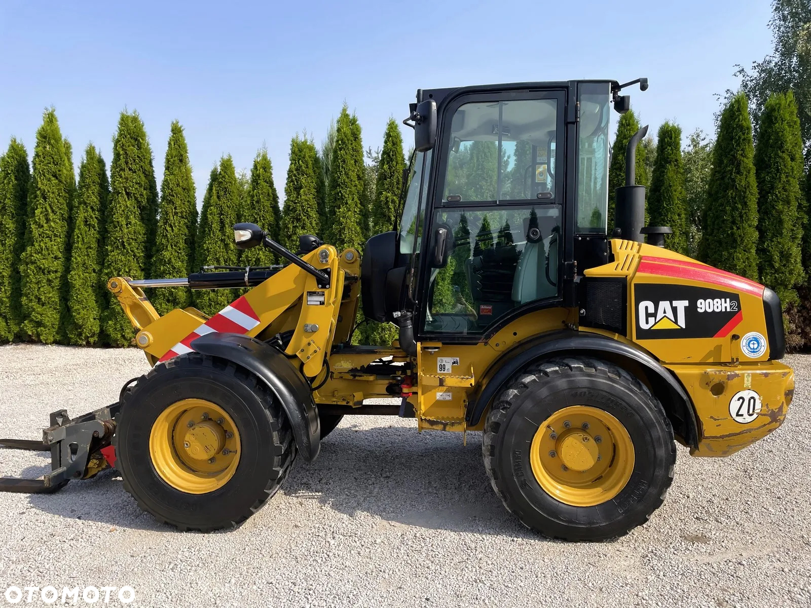 Caterpillar CAT 908H2 908 / PIĘKNA / 2014 ROK / 5334 MTH / ZADBANA / Z NIEMIEC / W CAŁOŚCI ORYGINAŁ / BEZ DPF I ADBLUE / 906 907 M 506 509 L30 L35 - 19