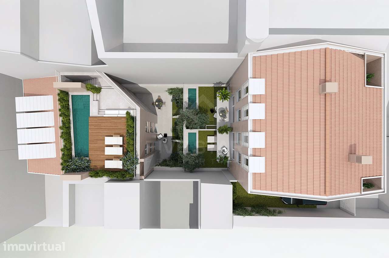 Terreno na Graça - Projeto Aprovado - Condomínio de 7 frações - Grande imagem: 2/27