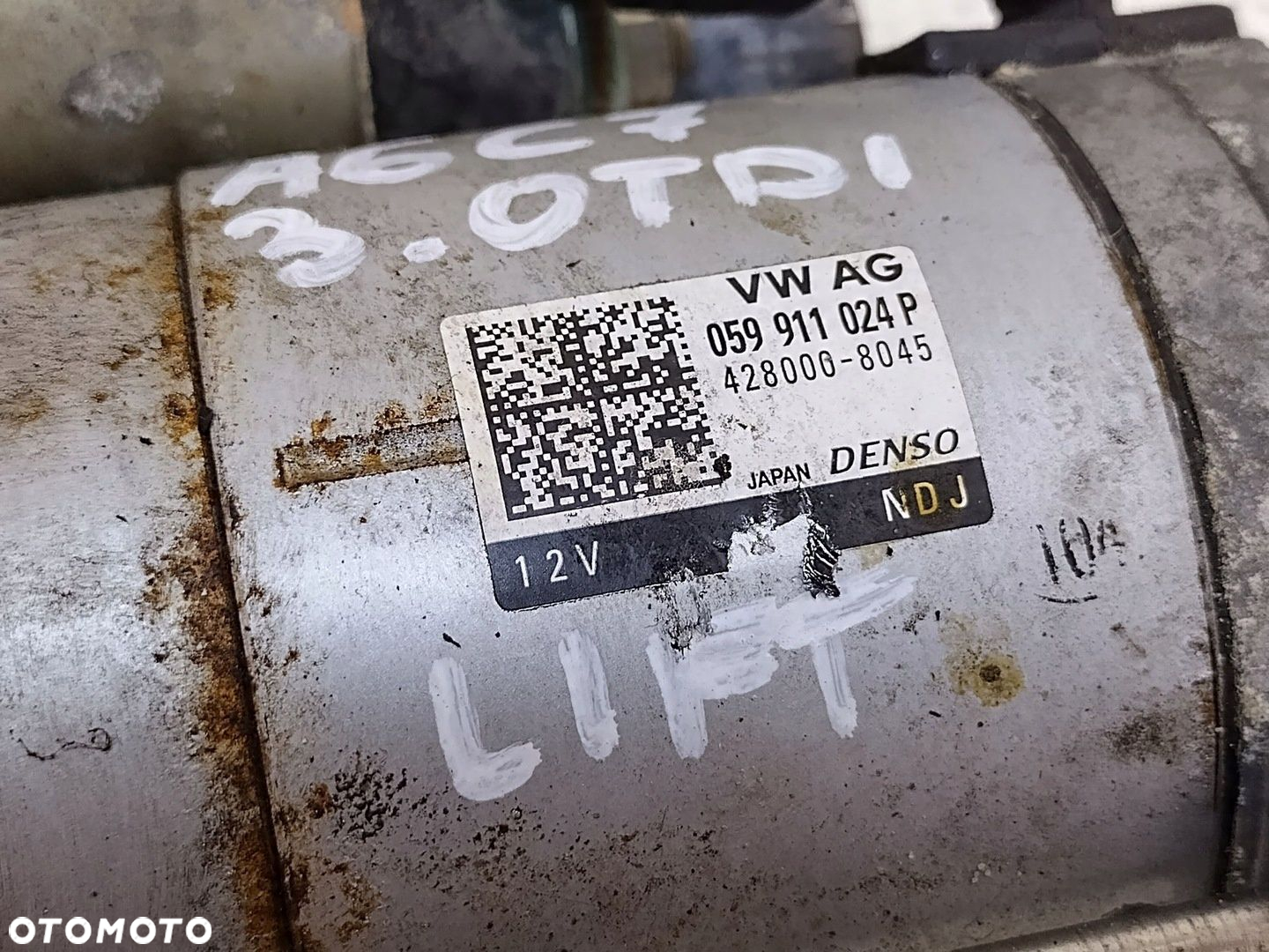 AUDI A6 S6 C7 4G LIFT 15-18 3.0 TDI CRTD ROZRUSZNIK SILNIKA 059911024P - 6
