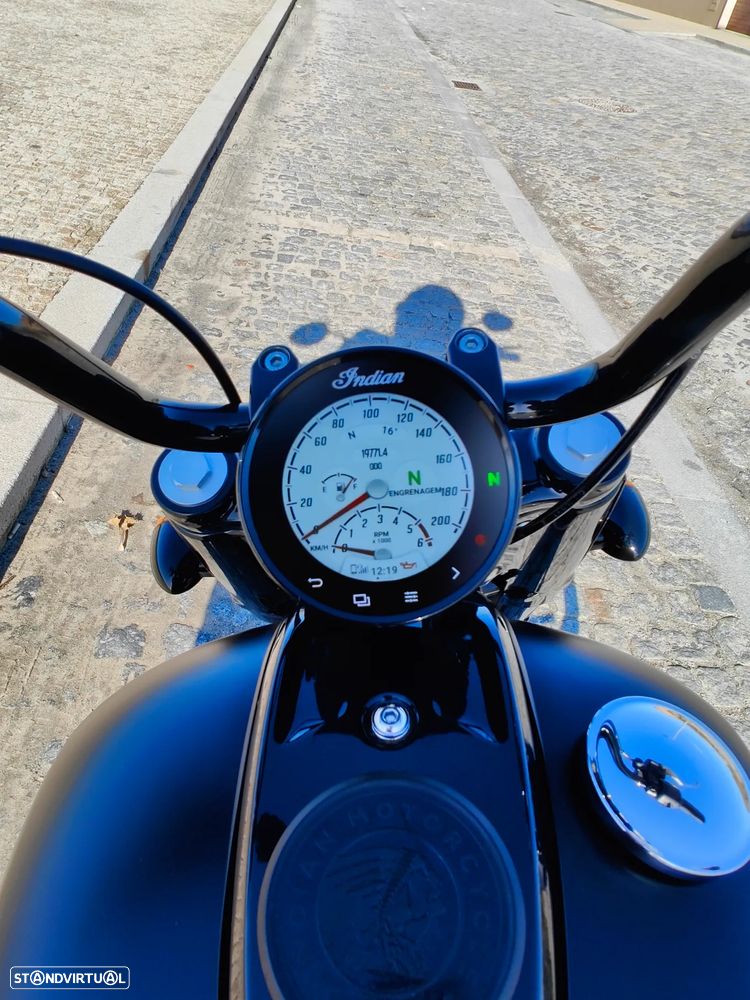 Indian Chief Dark Horse Bobber - 5