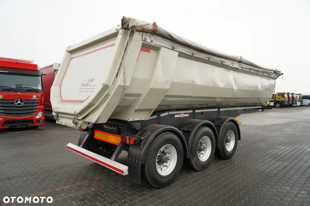 Inny HEUSER WYWROTKA / 26 m3 / ALUMINIOWA / 4 500 KG / ALUFELGI / 2017 R - 8