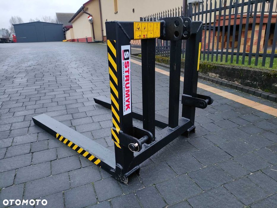 Widły do palet PALECIAK na tył TUZ na podnośnik 1200kg na tył ciągnika - 1