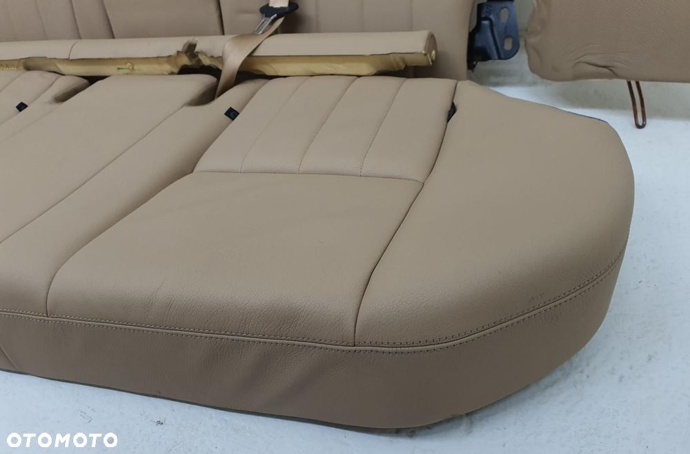 KANAPA TYLNA TYŁ SKÓRA MERCEDES W204 SEDAN - 2