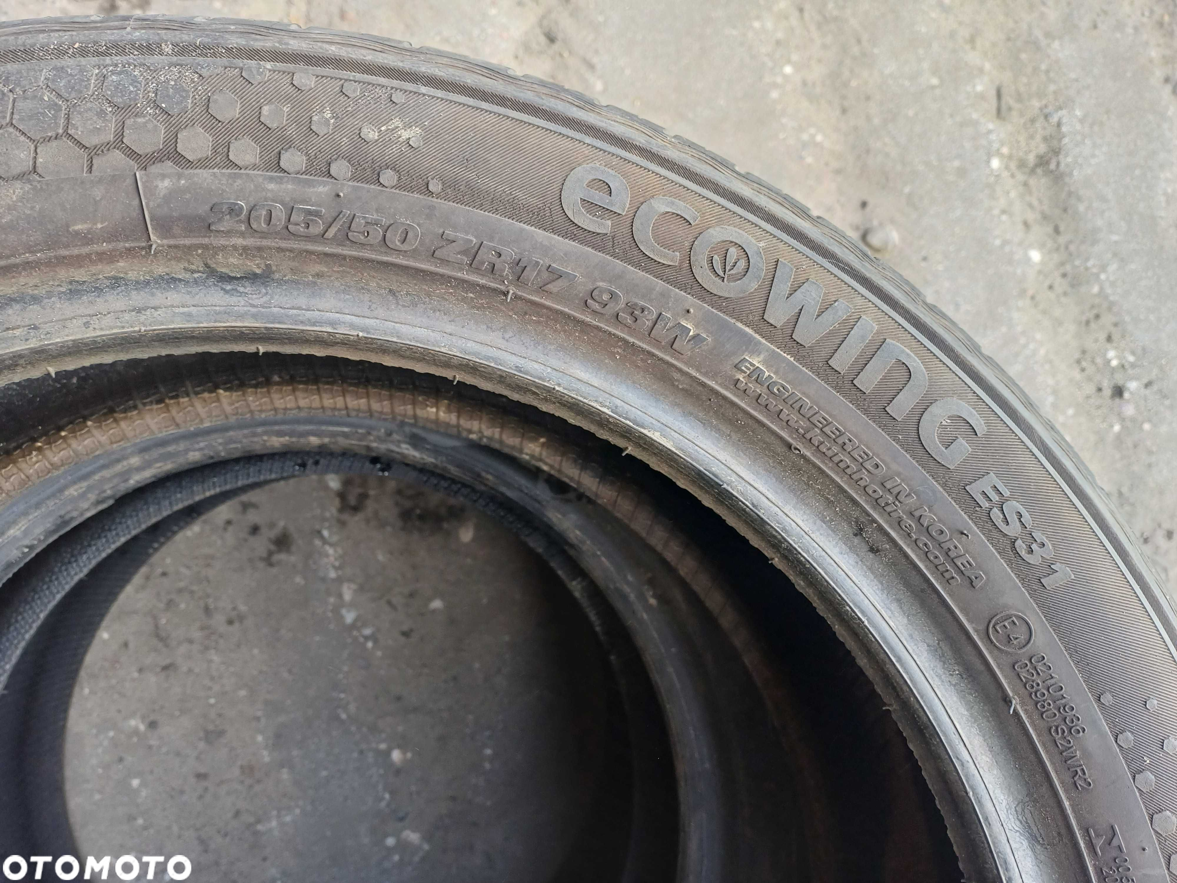 Kumho EcoWing ES31 205/50 R17 93W 2021r - 5