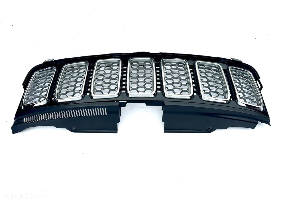 JEEP GRAND CHEROKEE WK2 LIFT 2017- ATRAPA GRILL CHROM WSPORNIK ORYGINAŁ OE - 4