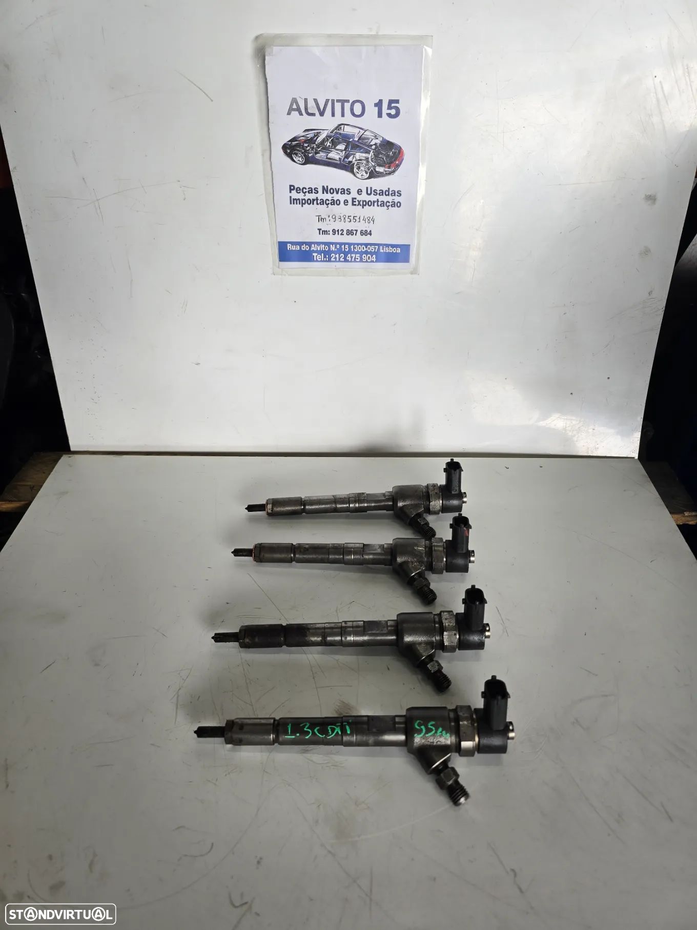 Injetores Bosch 0445110183 FIAT 500 13.MULTIJET PANDA MK2 MK3 GRANDE PUNTO PUNTO EVO DOBLO IDEA STRADA OPEL CORSA D ASTRA H MERIVA AGILA COMBO ALFA ROMEO MITO LANCIA YPSILON MUSA FORD KA 1.3 TDCI - 1