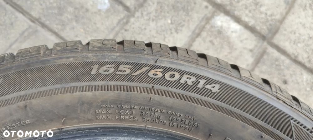 OPONY WIELOSEZONOWE 165/60R14 HANKOOK KINERGY 4S2 WIELOSEZON M+S (0122) (0623) 6.5 mm KOMPLET 4 SZTUKI - 6