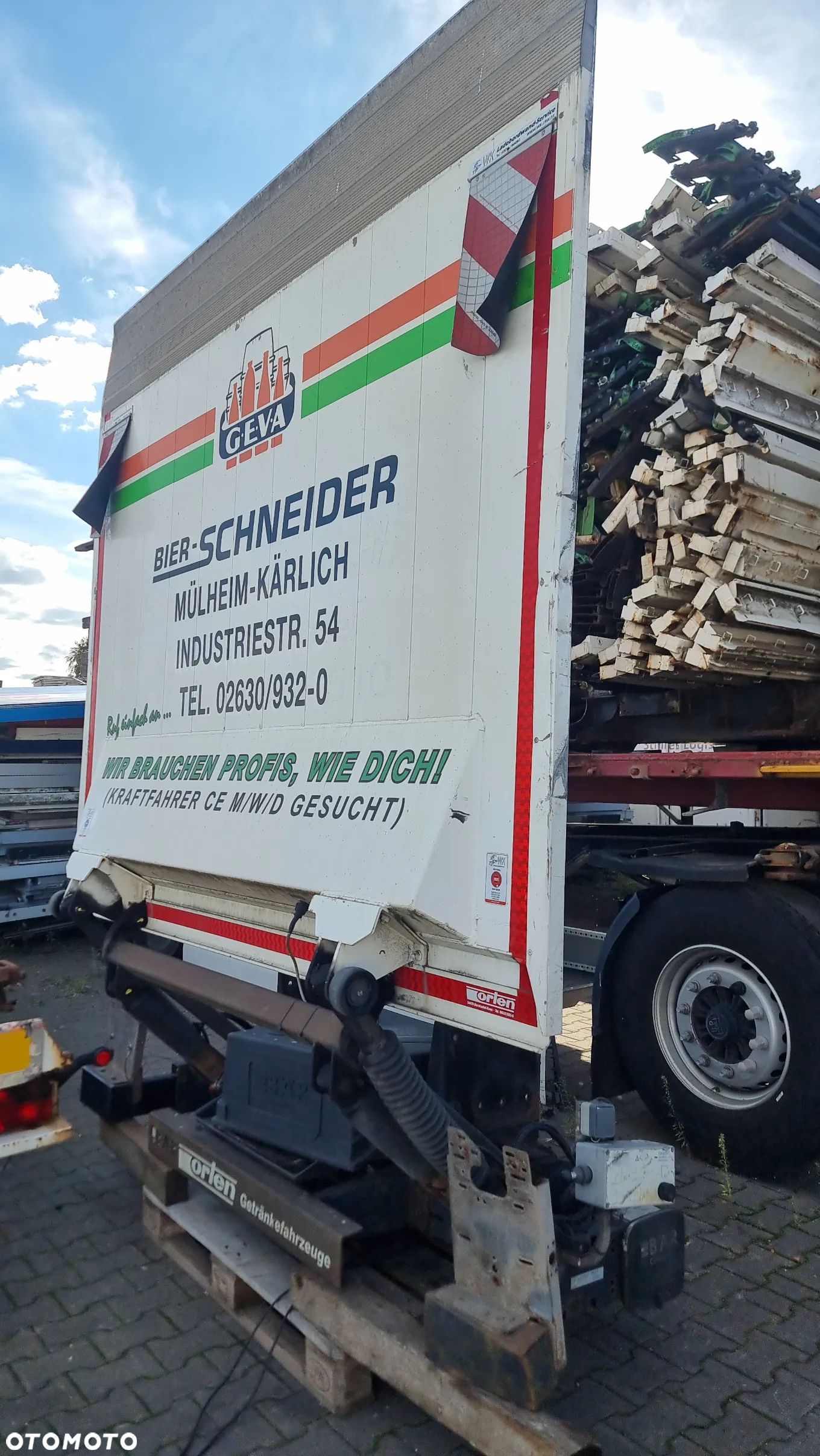 Scania WINDA ZAŁADOWCZA BAR 2000KG, 2.52x2.30M, 2013 ROK MAN DAF VOLVO ST. BDB - 1