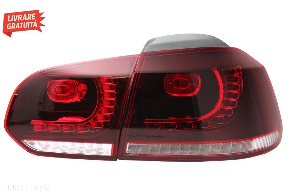 Stopuri Full LED VW Golf 6 VI (2008-2013) GTI R20 Design- livrare gratuita - 8