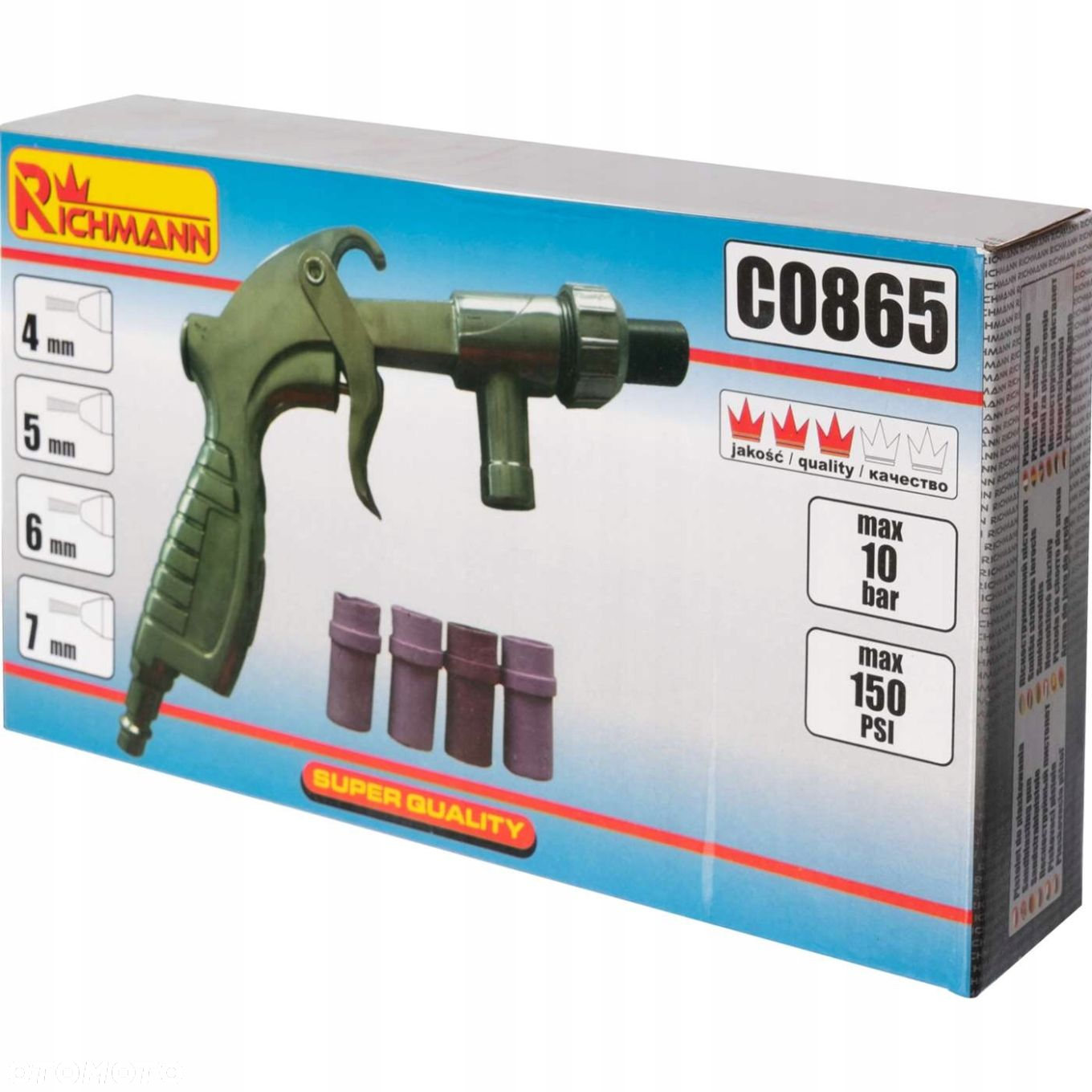 PISTOLET DO PIASKOWANIA BEZ ZBIORNIKADYSZE C0865 - 6