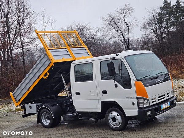 Isuzu NPR 131 CV Doka/Dubel Kabina Wywrotka/Kiper 3-Stronny ! Oryginał ! Przystawka ! Wolny Most  ! Bez Korozji  !