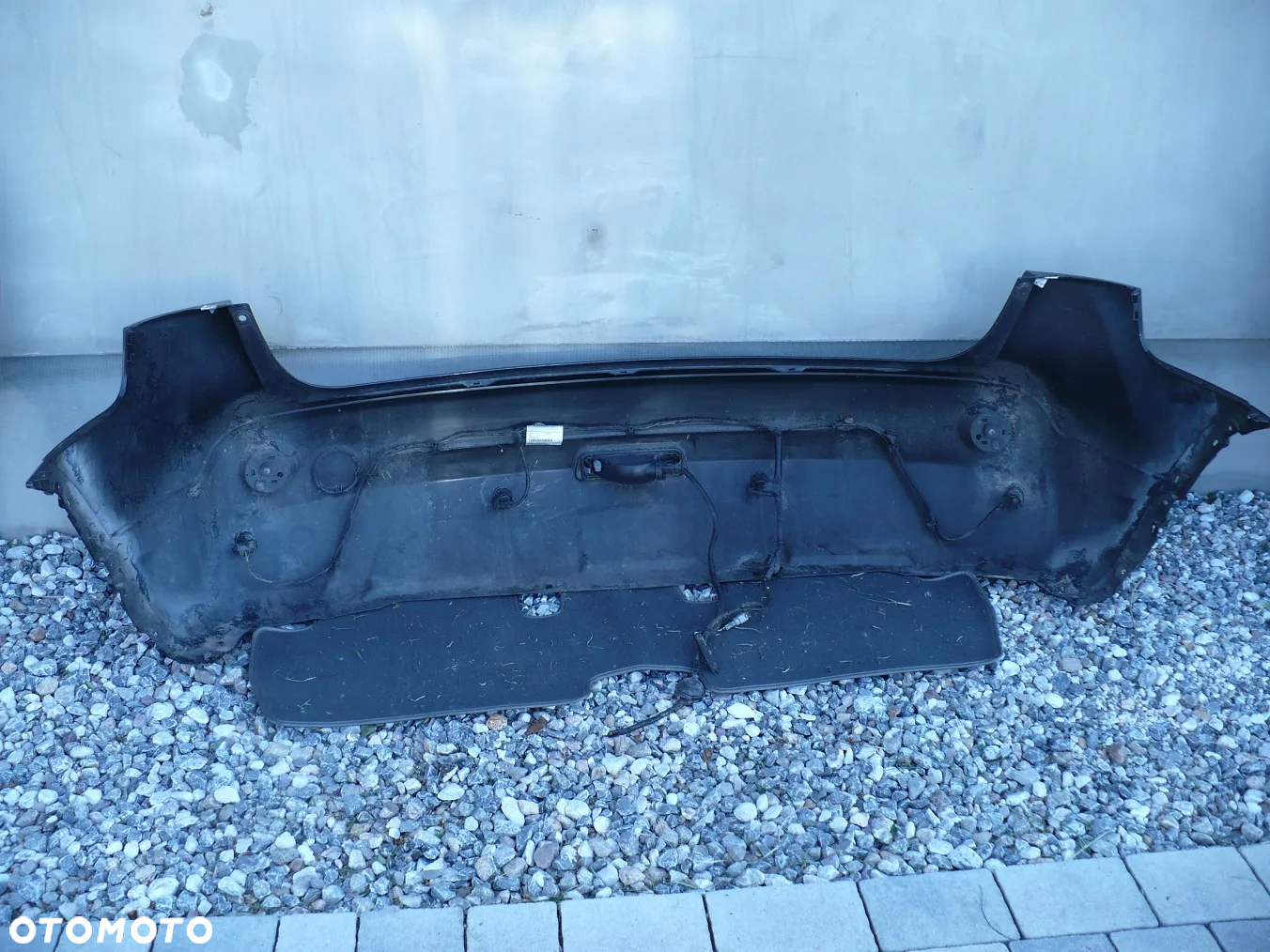 QASHQAI J10 ZDERZAK TYL CZARNY-Z11 BIALY-326 EU. - 5