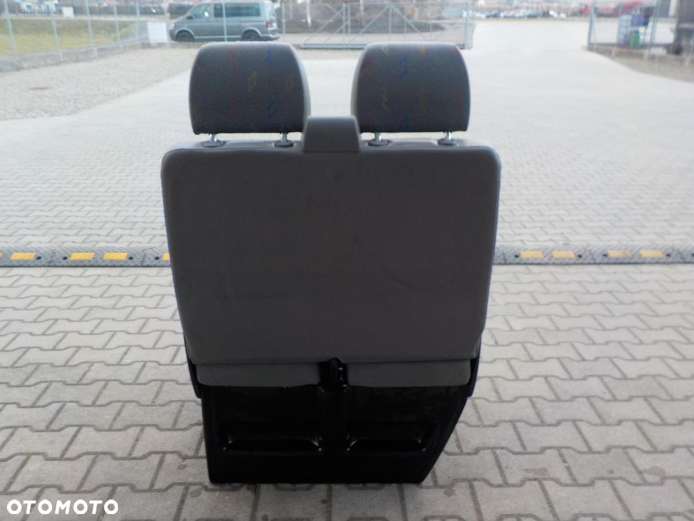 VW T5 T6 FOTEL PODWÓJNY PASAŻERA PRZÓD DWÓJKA INKA - 6