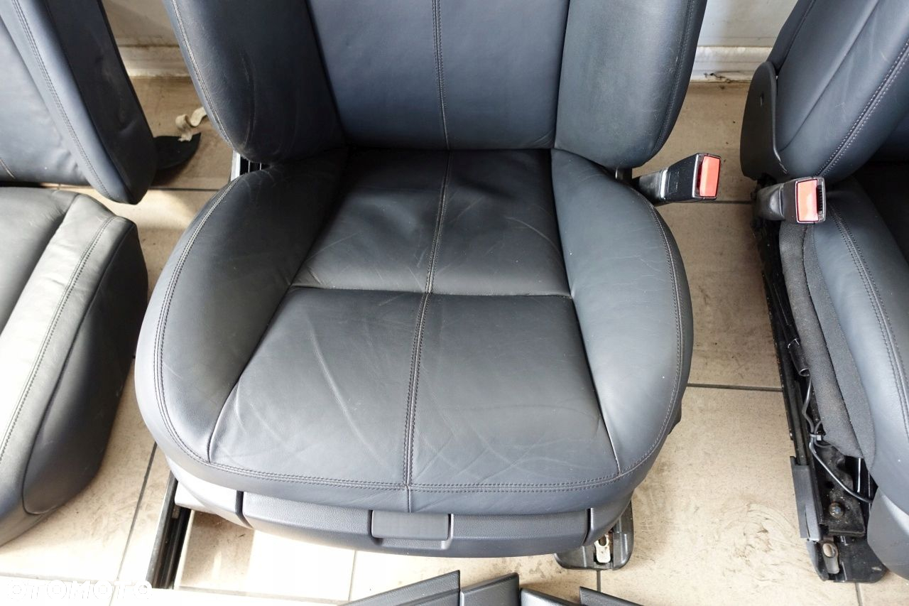Mercedes w221 tapicerka skóra fotele boczki fotel Nappa Long DVD - 6