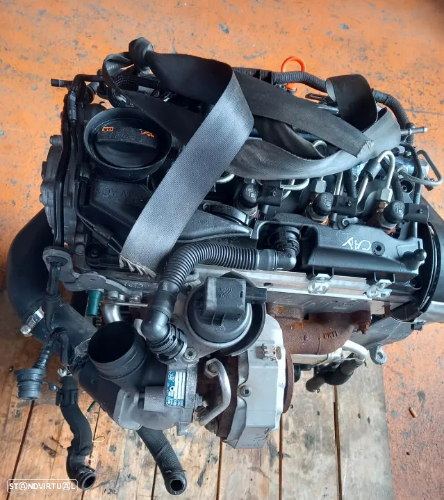 Motor VW Polo 6R/Golf VI/Seat Ibiza/Leon/Toledo 1.6 Tdi Ref: CAY - 4