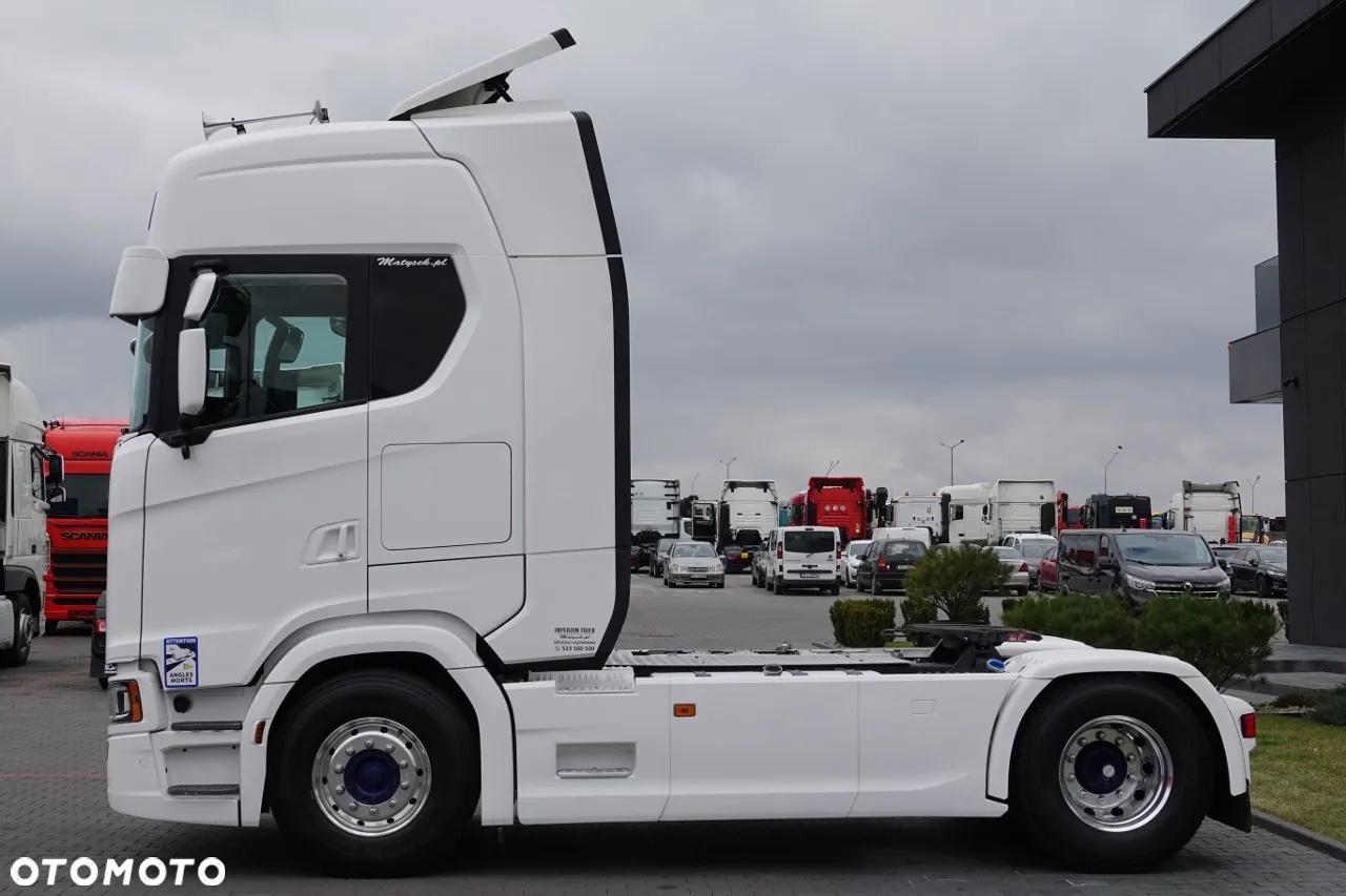 Scania S 500 / RETARDER / KLIMA POSTOJOWA   / PRZÓD NA PODUSZKACH / OPONY 100% / ALUFELGI SPROWADZONA / PO KONTRAKCIE SERWISOWYM - 6