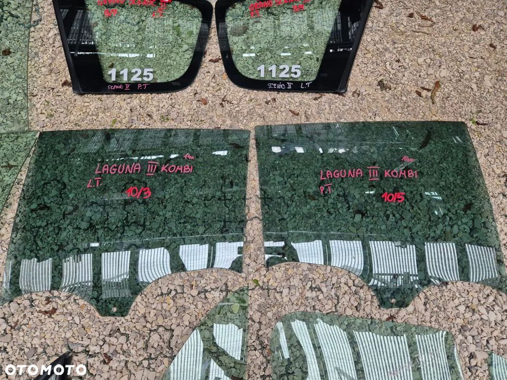 RENAULT SZYBA BOCZNA CZOŁOWA TYLNA - 22