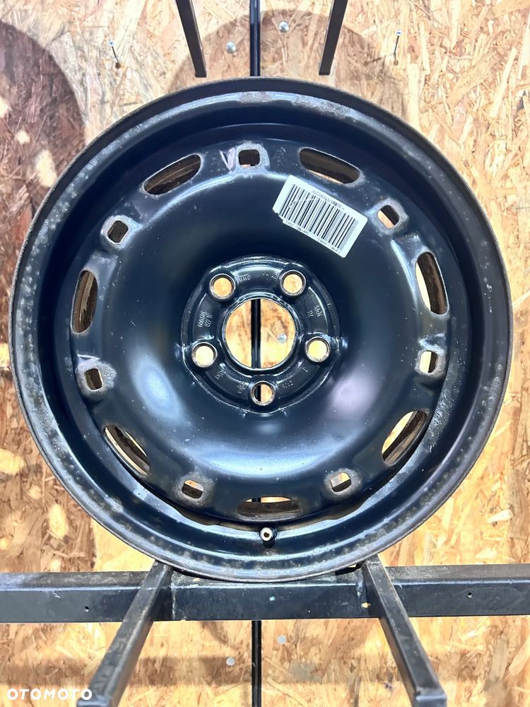 4 FELGI STAL. VW POLO , FOX , SKODA FABIA , SEAT IBIZA 14'' 5J ET35 - 5