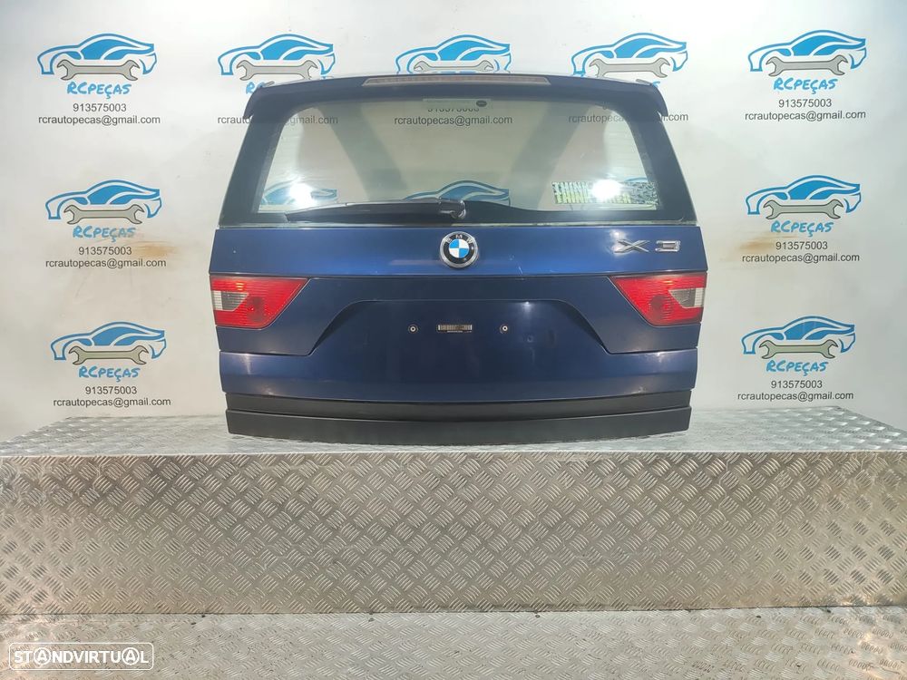 Porta Tampa Mala BMW X3 E83 Fecho Puxador - 1