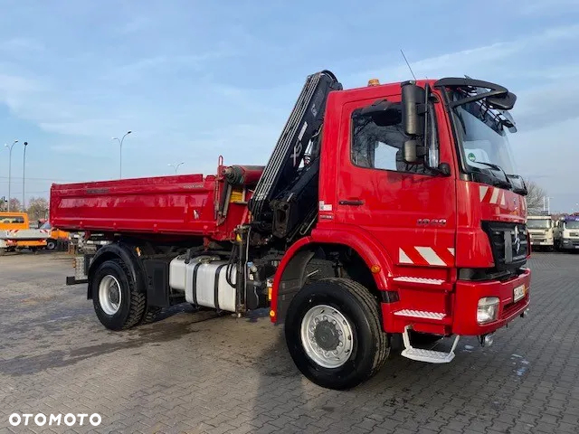 Mercedes-Benz AXOR 1829 4X4 , WYWROTKA MEILLER z ŻURAWIEM HIAB 122ES-2 - 7