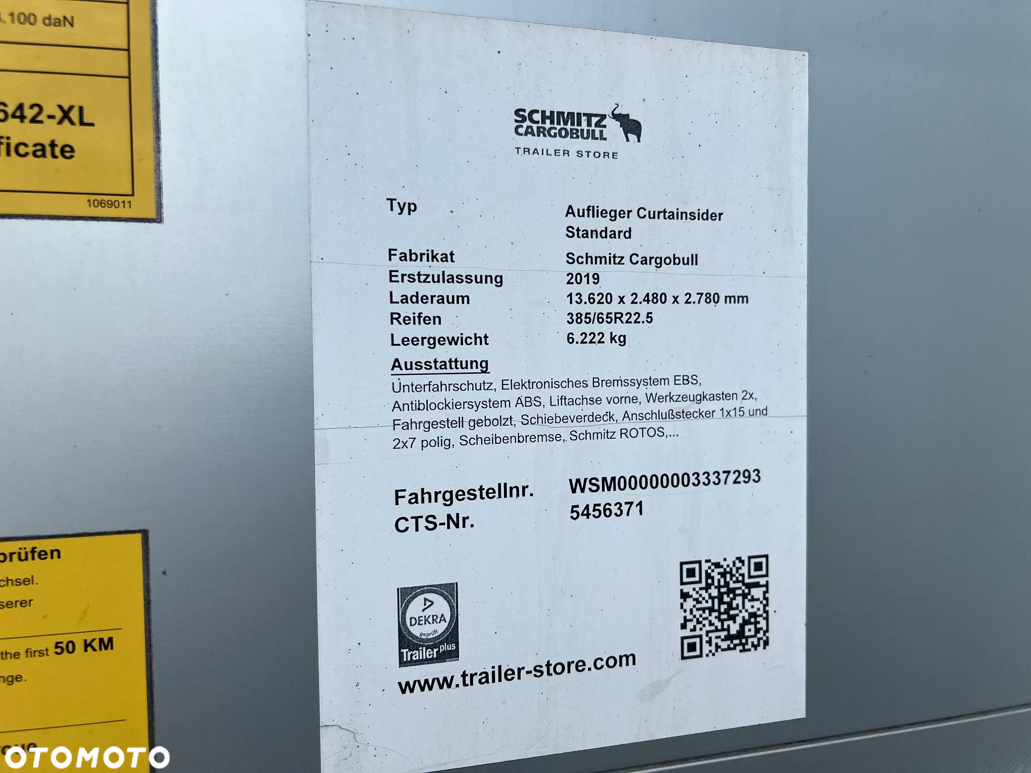 Schmitz Cargobull Standart Oś podnoszona Zertyfikat XL - 5