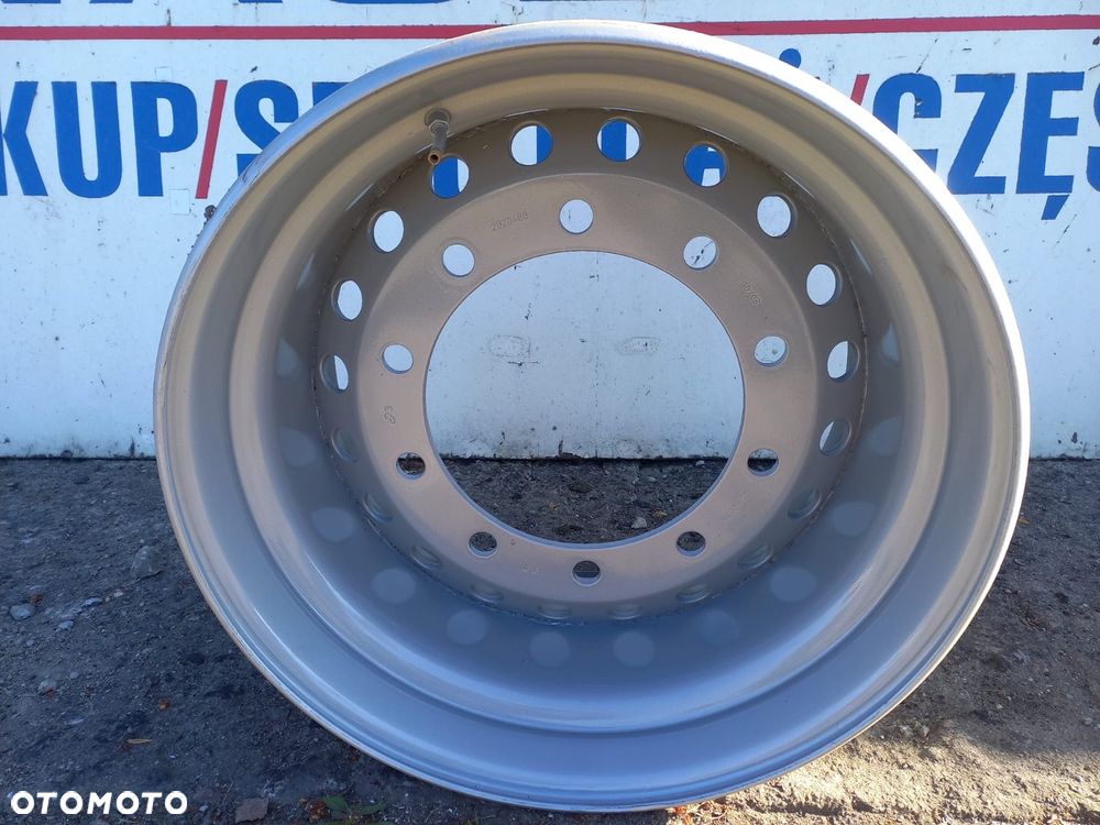 Felga Stalowa 22,5x11,75 ET 0 22,5” opona 385/65 R 22,5 bębnowa naczepa przyczepa rolnicza - 2