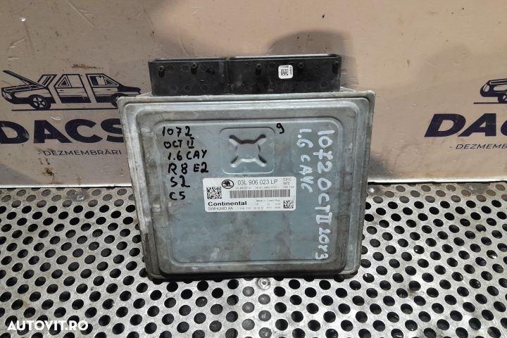 Calculator motor ECU 03L906023LP 03L906023LP Skoda Octavia 2 [facelif - 2
