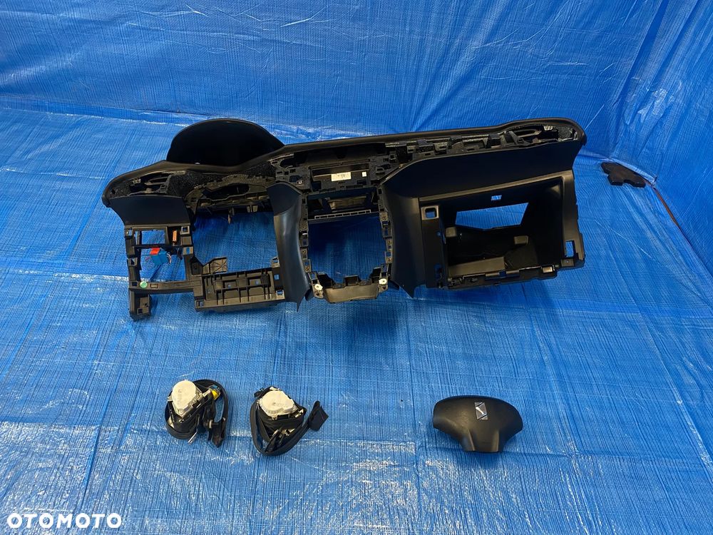 CITROEN DS3 DESKA ROZDZIELCZA KONSOLA KOKPIT PODUSZKI AIRBAG PASY ORYGINAŁ KOMPLET - 5