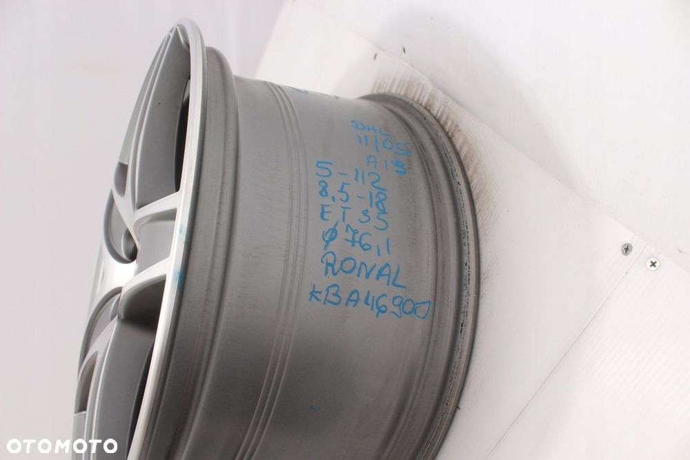 FELGA ALUMINIOWA KBA46900 RONAL 5X112 18 ET35 - 2