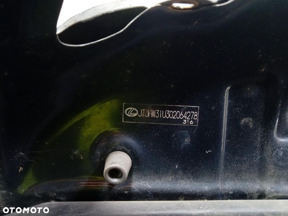 LEXUS RX II RX400H MASKA PRZEDNIA  202 BLACK ONYX XU30 - 5