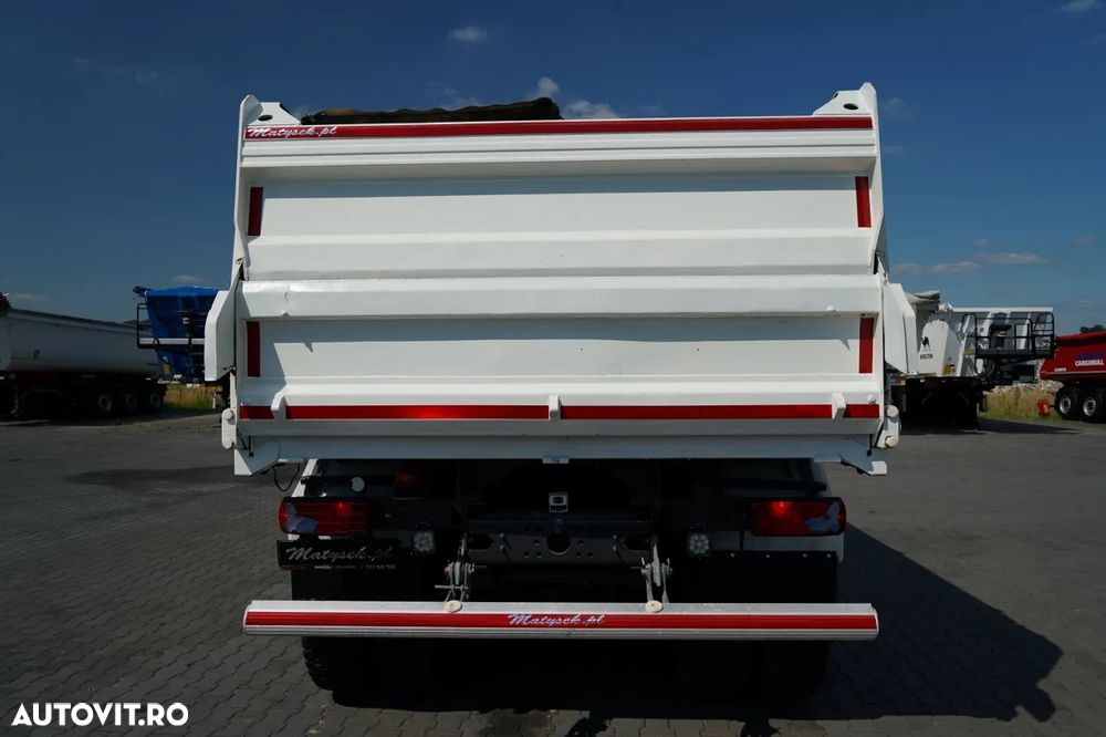 Scania G 410 / 8X4 / CAROSERIE BACĂ ASFALT / 2X CLAPETĂ HIDRAULICĂ / ACOPERIȘ HIDRAULIC / PENTRU PAVINGURI - 21