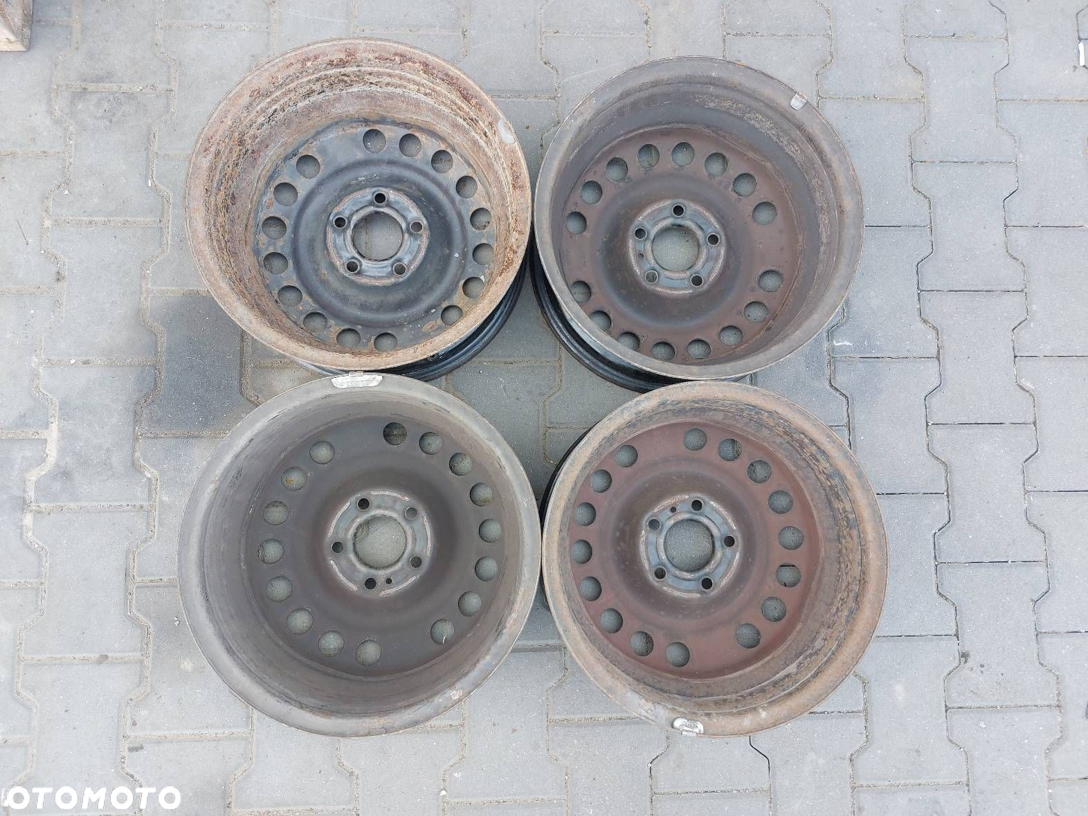 FELGI STALOWE 4 SZT 5X110 6JX15 ET43 FI 65.1  OPEL ZAFIRA A KBA43737 - 9