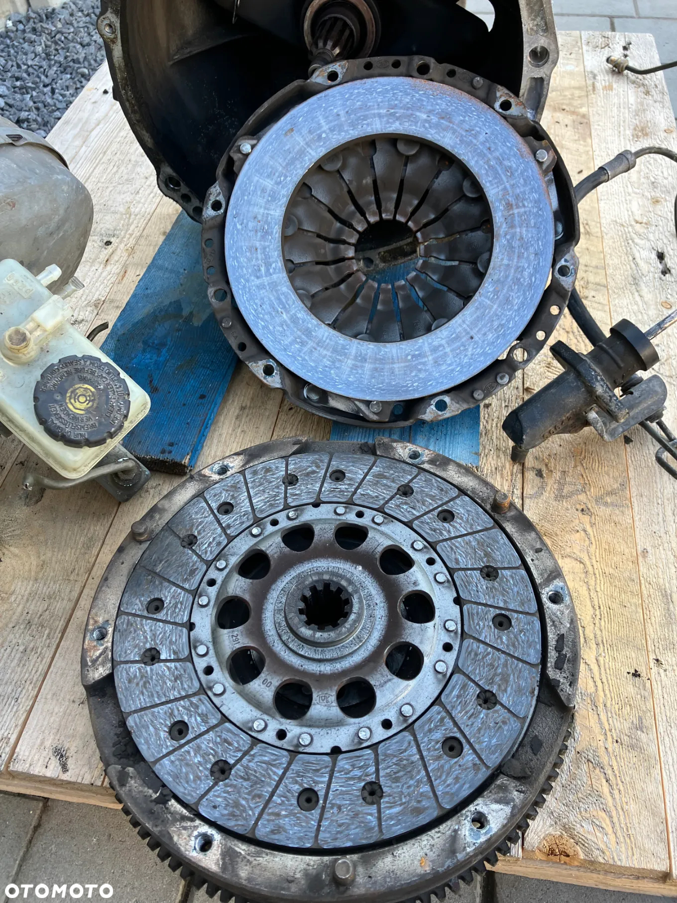 Przekładka automatu na manual BMW E39 528i 2.8 M52 1x VANOS skrzynia sprzęgło 240mm wybierak łapa skrzyni wysprzęglik pedały serwo przewody 1222751 1221899 1229415 - 14