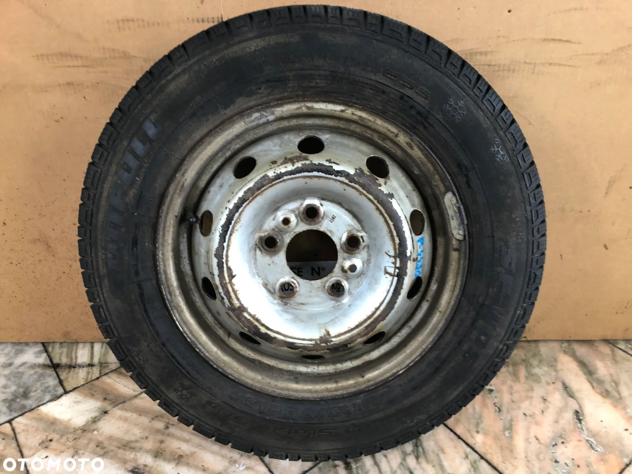 Koło Zapasowe Felga Citroen Jumper 5x120 71MM ET 68 195/70 R15C 7 MM 2019R - Gwarancja Wysyłka - 1
