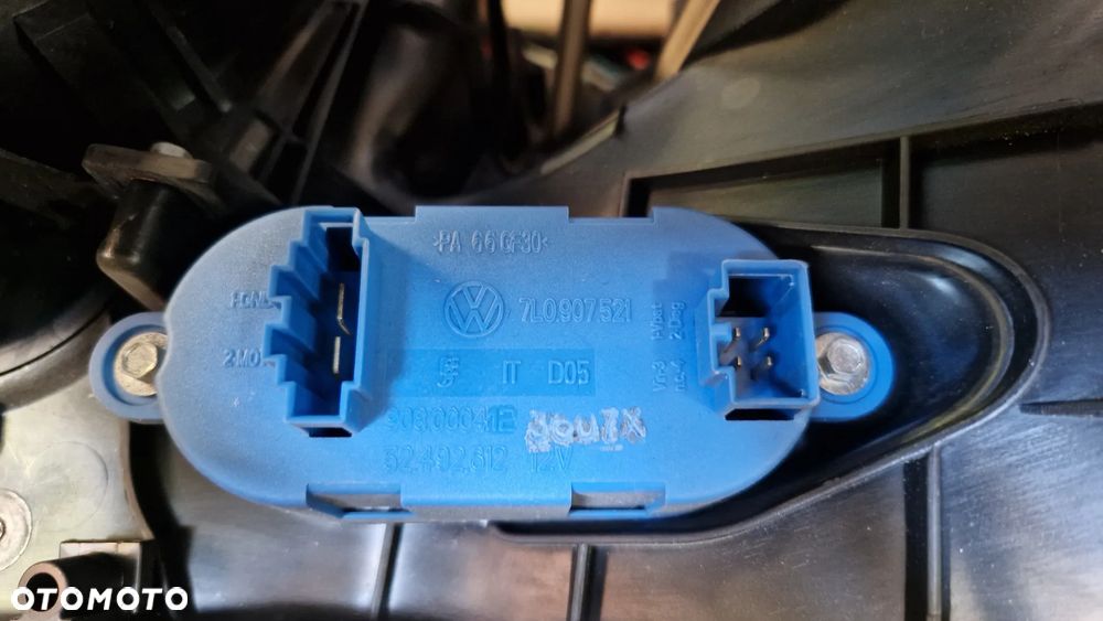 VOLKSWAGEN TOUAREG REZYSTOR DMUCHAWY 7L0907521 - 1