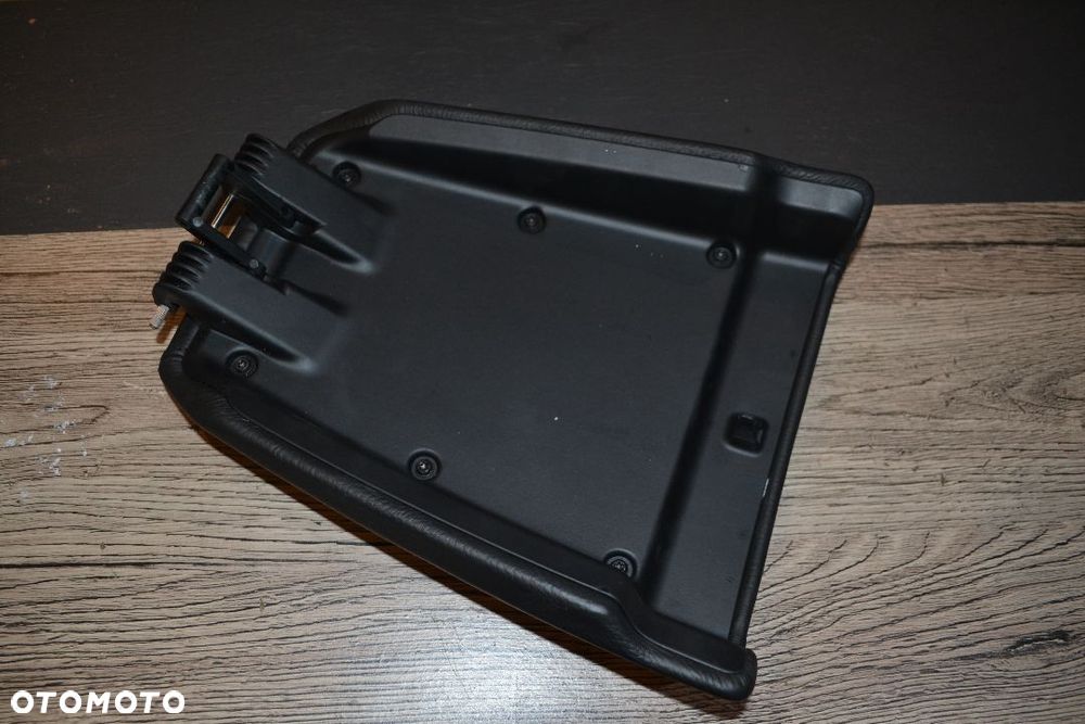 BMW E63 E64 LIFT PODŁOKIETNIK TYŁ TYLNY KLAPA SKÓRA CZARNA - 2