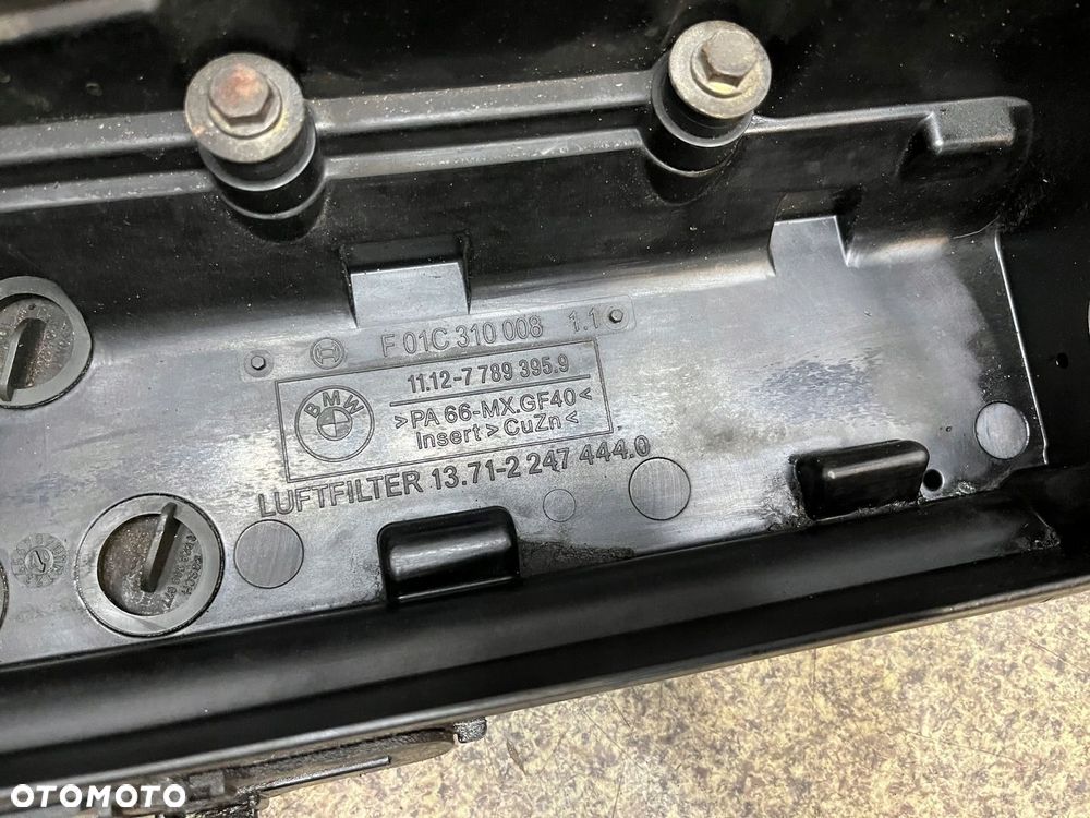 Pokrywa zaworow odma sruby BMW E70 X5 3.0 D M57 235 KM KPL E71 X6 ORYGINAL - 8