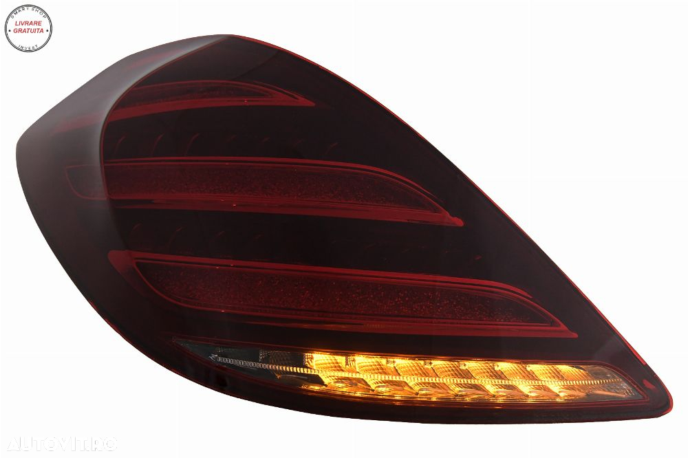 Stopuri Full LED Mercedes S-Class W222 (2013-2017) Semnalizare Dinamica Facelift D- livrare gratuita - 8