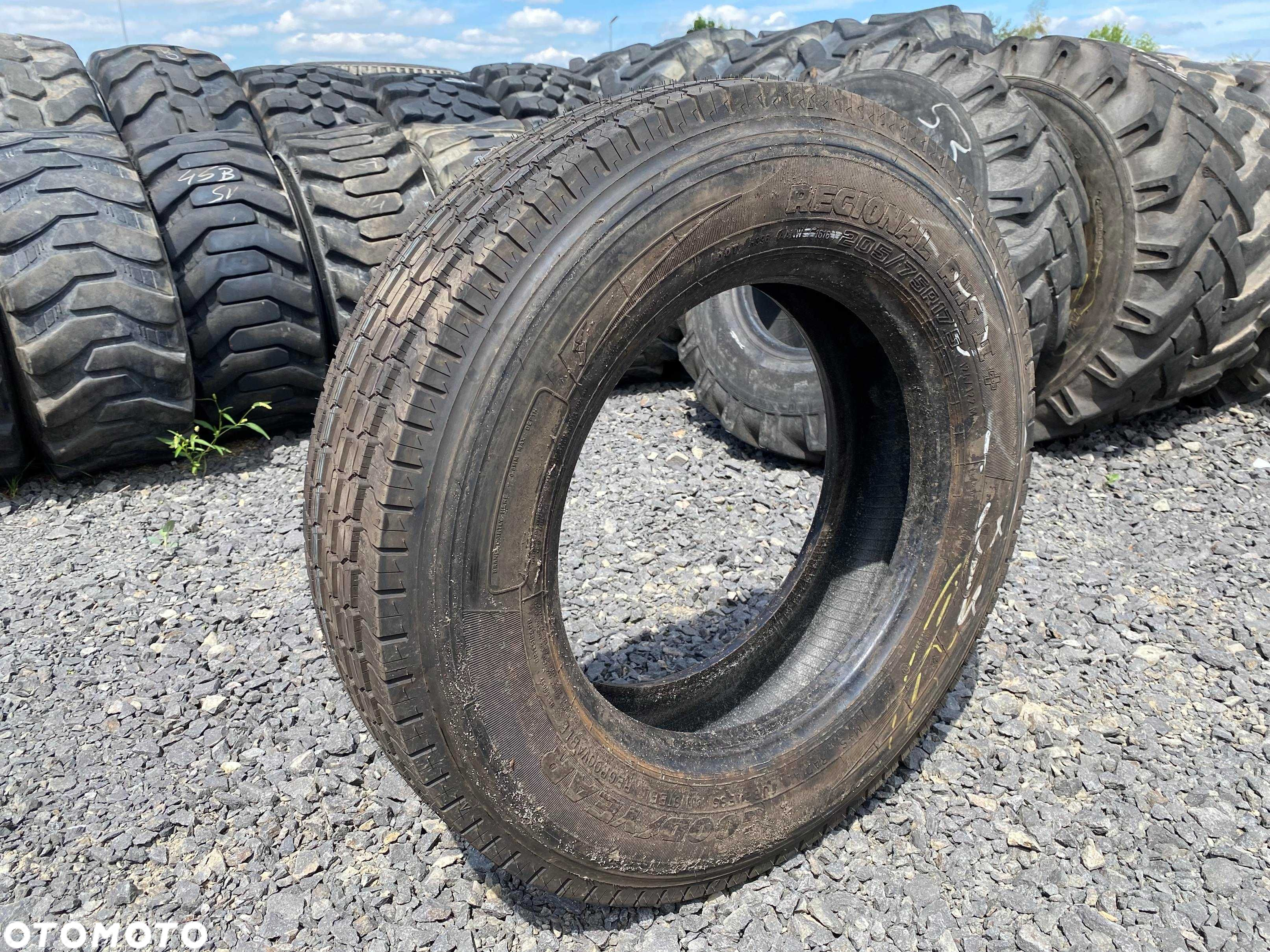 Opona 205/75R17.5 GOODYEAR REGIONAL RHS II+ Przód 100% Bieżnika - 4